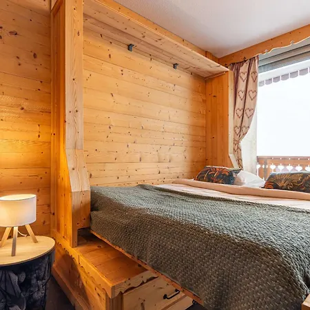 アパート Dome De Polset, In-out With Wifi In Val Thorens, 
